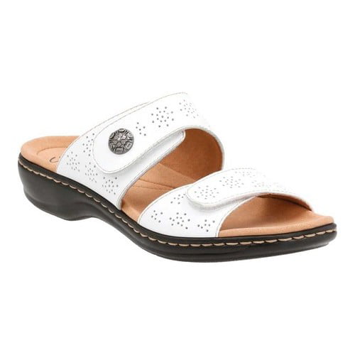 clarks collection women's leisa foliage flat sandals
