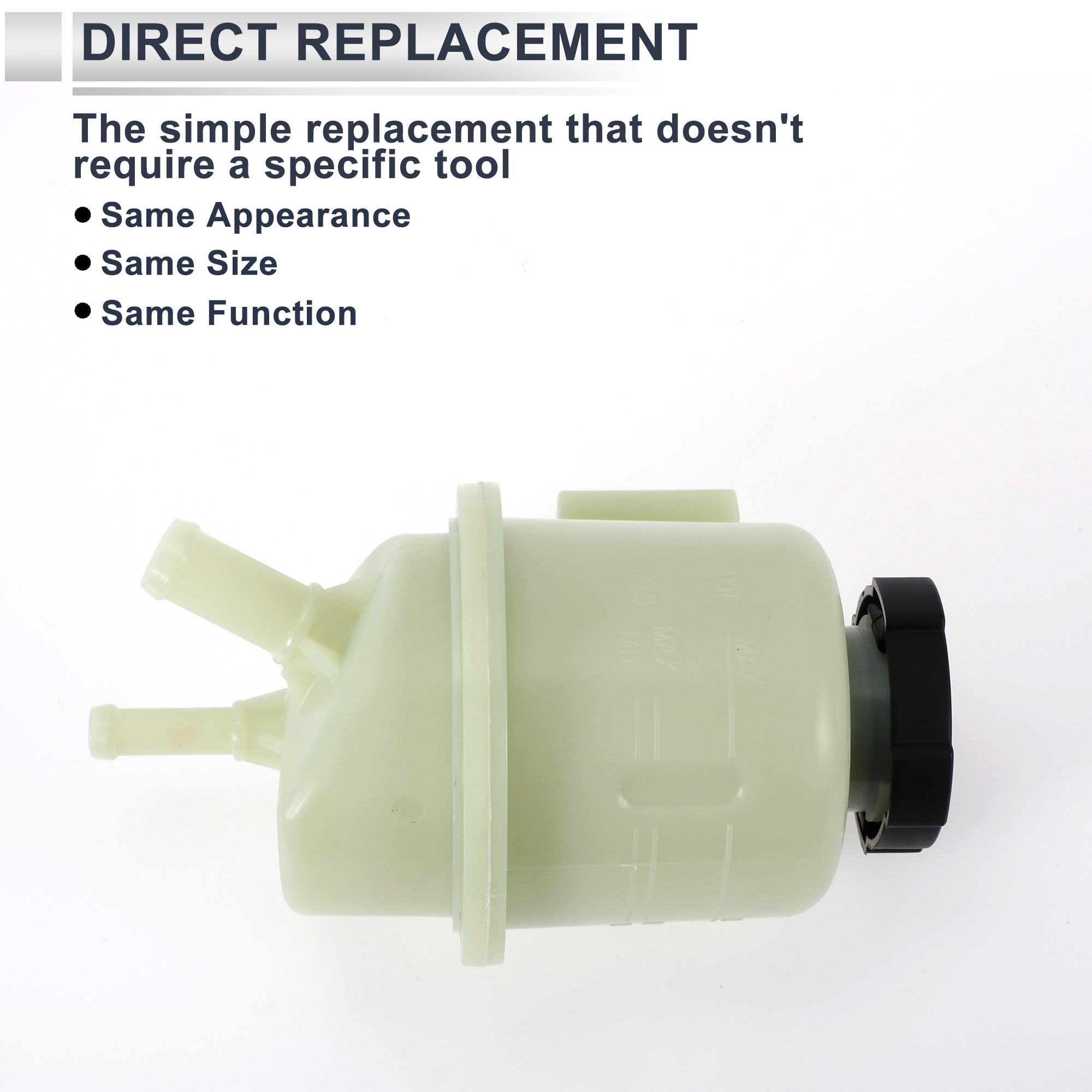 Unique Bargains Power Steering Reservoir for Nissan Pathfinder 4.0L V6 - Gas 2006-2009