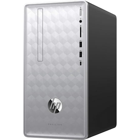 HP Pavilion Performance Desktop Intel i5-8400, 12GB DDR4 RAM, 128GB PCIE SSD, 1TB 7200 RPM HDD, USB-Type C, DVD, SD