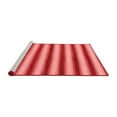 thumbnail image 2 of Ahgly Company Machine Washable Indoor Square Abstract Red Modern Area Rugs, 8' Square, 2 of 4