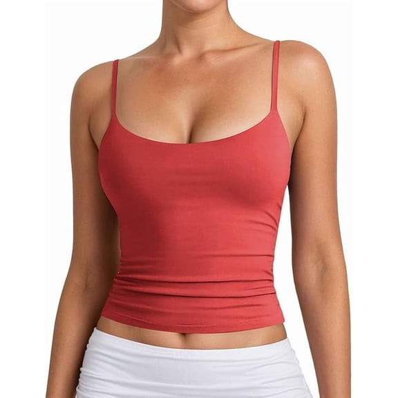 Camisole Tank Tops for Women Sexy Cami Strappy Sleeveless Tank Tops Crewneck Slim Stretch Going Out Tops Aesthetic Streetwear