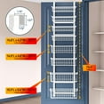 thumbnail image 3 of Organizador de despensa para colocar sobre la puerta MSERCUOR de 8 niveles con cestas, 3 of 9