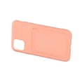 thumbnail image 4 of iPhone 11 Silicone Case with Card Holder - Pink Pink, 4 of 4