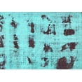thumbnail image 1 of Ahgly Company Indoor Rectangle Persian Turquoise Blue Bohemian Area Rugs, 5' x 8', 1 of 4