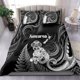 thumbnail image 2 of Nueva Zelanda Maori Taniwha Juego de Cama Helecho Plateado Versión Negra LT05, 2 of 6