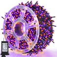 thumbnail image 1 of Luces de Halloween Weillsnow, 164 pies, 500 LED, 8 modos, resistentes al agua, 1 of 9
