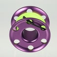 thumbnail image 2 of Reel High Density 30m Rope Lightweight Aluminum Snap Hook Swimming Cave Scuba Diving Tech Spool with Snap Hook Accessories Equipment Purple, 2 of 9