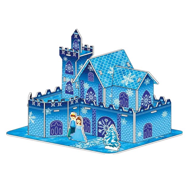 DIY s Christmas s s Educational Handmade Unfinished L princess castle