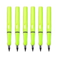 thumbnail image 1 of EGNMCR Pens 6PCS Grip Posture Correction Design Pencil Without Ink, Old Undead Pen, Creative Metal Pen a pencil, 1 of 1