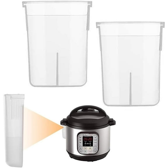 Tutuviw 2Pcs Condensation Collector Cups for Rice Cookers,Heat Resistant Water Collection Boxes,Easy Detachable Water Organizer for Efficient Cooking Sturdy Accessory