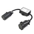 thumbnail image 2 of Scienceny Convertidor duradero práctico remolque 2 ganchos conector separador de coche adaptador de enchufe enlazador accesorios de automóvil accesorios Vehículos, repuestos y accesorios Mis Scienceny VI021455-00B, 2 of 6