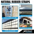 thumbnail image 2 of 20 Pack Multiple Size Natural Rubber Tarp Bungee Straps Tie Down Cords with S Hooks Heavy Duty Ideal EPDM Bungee Cords for Outdoor, Tarp Covers, Canvas Canopies and Cargo, 2 of 3