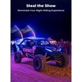 thumbnail image 2 of Luces LED tipo látigo KEMIMOTO de 2 pies para UTV, ATV, buggy boat offroad, 2 of 9