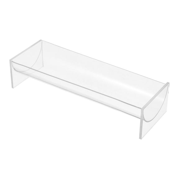 Clear Acrylic Serving Tray for Crackers, Macarons, Desserts, Cookies & Snacks - Perfect Display Stand for Parties, Weddings, Events