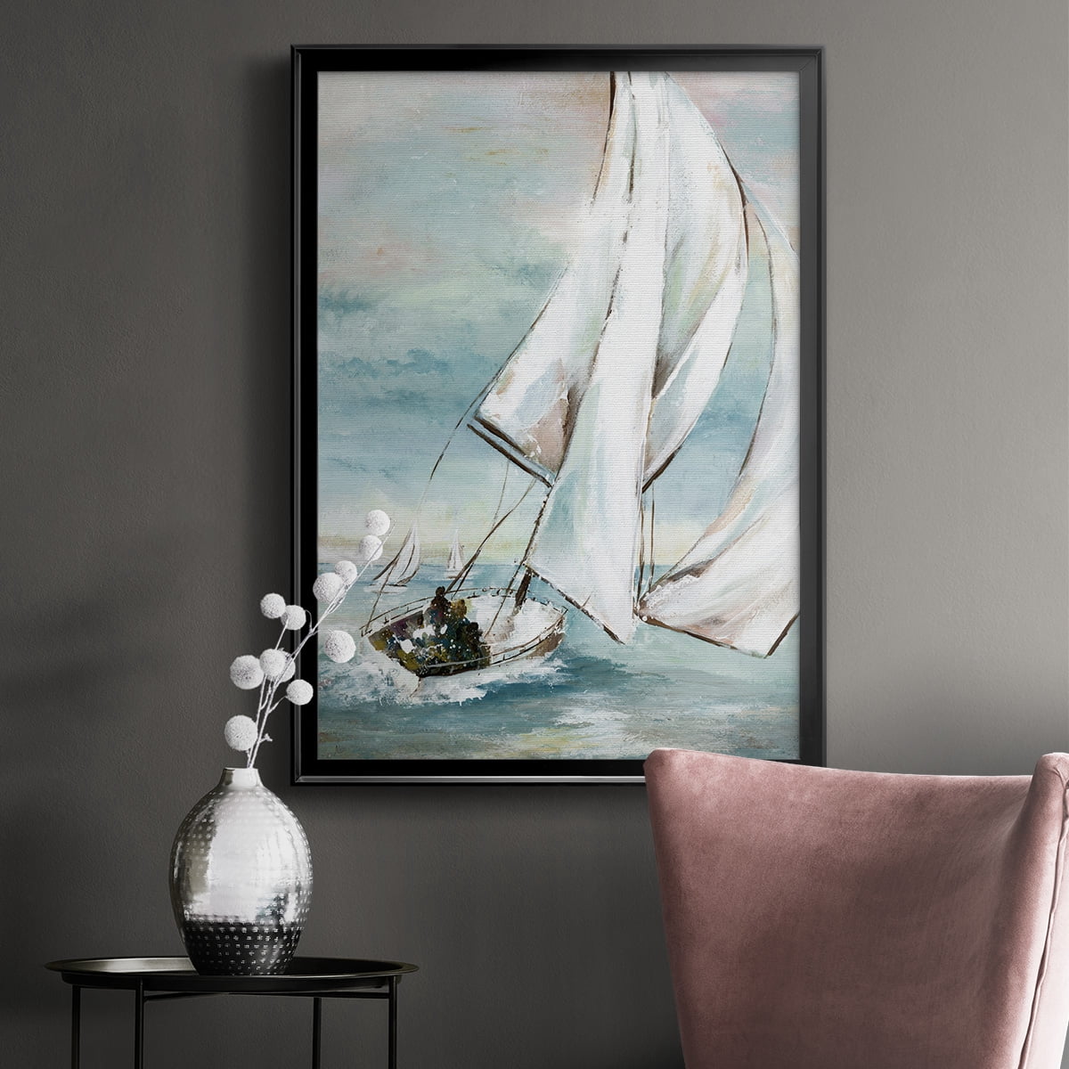 Setting Sail Premium Classic Framed Print - Ready to Hang