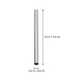 thumbnail image 2 of Shisuyan Wind Chime Pipes Silver 50Pcs 3.5In, 2 of 9