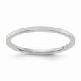 thumbnail image 1 of 10K White Gold 1.2mm Line Pattern Stackable Band - Size 6.5, 1 of 3