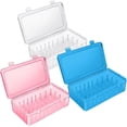 thumbnail image 6 of Piping Tips Storage Box with Fixed Pins - 42 Pegs Piping Tip Set Organizer Case Cake Decorating Kit Storage Organizer （Clear）, 6 of 6
