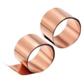 thumbnail image 1 of Rollo de LáMina de Cobre, Placa de LáMina de Metal 1000 Mm X 50 Mm X 0,1 Mm 2 Piezas, 1 of 6