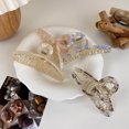 thumbnail image 3 of Hair Claw Clips Big Hair Claw Butterfly Hair Claw for Women Acetate Hair Clampspink, 3 of 5