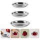 thumbnail image 2 of Platos para salsa de acero inoxidable, Mini platillos, cuenco redondo, platos para condimentos, plato para aperitivos, 6 uds., 2 of 5