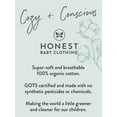thumbnail image 7 of Honest Baby Clothing Organic Cotton Boy/Girl 2-Piece Lovey and Rattle Gift Set, Bunny, 7 of 7
