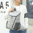 thumbnail image 1 of Mochila plegable portátil de 20 litros con portabotellas impermeable para deportes al aire libre, 1 of 9