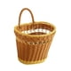 thumbnail image 1 of Cesta colgante de pared organizadora de almacenamiento Cesta colgante de pared tejida multifuncional Marrón y amarillo, 1 of 9