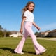 thumbnail image 5 of Trajes de Pantalones de Boda Niñas Pequeñas Leggings Enganchadas Pantalones Sólidos de Elasticidad Lindos para la Fiesta Casual Daily, 5 of 9