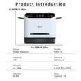 thumbnail image 3 of 2 in 1 Card Dealer & Shuffler, 360° Rotating Card Dealing 2024 Machine NEW X6W8, 3 of 5