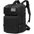 thumbnail image 1 of SHIQI-Military Tactical Molle Rucksack Backpack Large Travel Backpack Hiking Daypack Camping Hunting Backpack 40L, 1 of 4