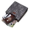 thumbnail image 6 of Wrangler Wildside Cheetah Tote Bag for Women Medium Top-handdle Handbags, Black, 6 of 7