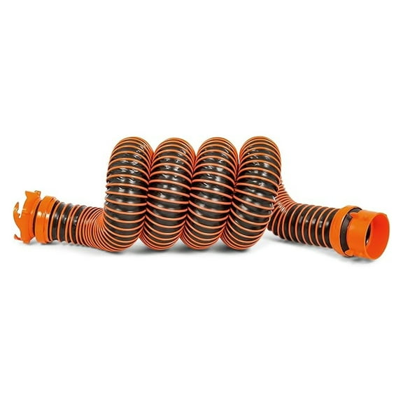 RhinoEXTREME 5-Foot /RV Sewer Hose - Features TPE Technology for Abrasion Resistance and Protection - Includes Pre-Attached Swivel Fittings (39865)