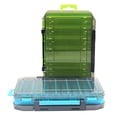 thumbnail image 5 of Fishing Tackle Box 14 Compartments Fishing Accessories Lure Hook Storage Case Double Sided Fishing Tool Organizer Boxes, 5 of 10
