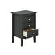 Adeptus Easy Pieces 3 Drawer Nightstand - Walmart.com