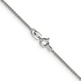 thumbnail image 3 of Primal Gold 14 Karat White Gold 1mm Solid Diamond Cut Spiga Chain, 3 of 4