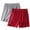 Gray, variant on Summer Shorts for Women 2026 Curvy Baggy Jean Shorts Women 2PC Summer Color Elastic Waist Leisure Thin Shorts Home Pants Sports Outerwear