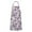 Pioneer Flower Floral-2, variant on Pioneer Flower Floral Print Pattern Apron-Garden Aprons for Women with Pockets-Cotton Linen Waterproof Kitchen Cooking Gardening Aprons Adjustable for Kitchen,Cooking,BBQ and Salon 33x27 Inch