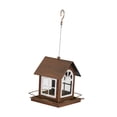 thumbnail image 4 of Comedero colgante para pájaros con forma de , decorativo y resistente a la intemperie para la decoración de patios y jardines exteriores., 4 of 8