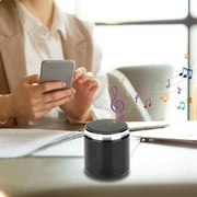 COFEST 5.0 Version Bluetooth Speaker Outdoor Mini Speaker Portable Metal Gift Battery Capacity 500mah Wireless Bluetooth Black