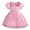 Pink, variant on Toddler Tutu Dress Little Girls Irregular Tulle Princess Birthday Party Formal Dresses Pink 6-7 Years