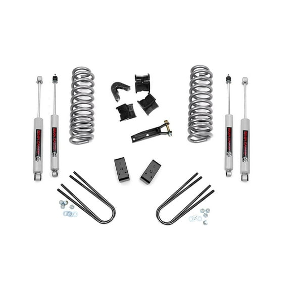 Rough Country 4" Lift Kit (fits) 1978-1979 Bronco 4WD w/ N3 Shocks Suspension System 450.20