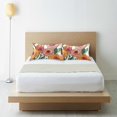 thumbnail image 6 of Yayeee Pillowcase Standard Size Set of 2 Satin Wrinkle Resistant Pillow Case, Hand Drawn Floral, 6 of 8