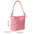 thumbnail image 3 of FENOHREFE Fashionable Single Shoulder Bag Handbag Nylon Underarm Bags Magnetic Clasp Great for On the go Women, 3 of 8