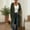 czb# Army Green370, variant on Women Long Hooded Knit Cardigan Long Sleev Solid Color Wool Coat Long Length Overcoat Stylish Warm Outerwear With Pockets,Army Green,S