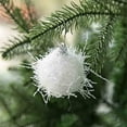 thumbnail image 5 of PRETXORVE Christmas Decor, Christmas Tree Decorations, Christmas Tree Decoration Shiny Foam Christmas Hanging ornaments Christmas Decorations Fuzzy Hanging ornaments, 5 of 5