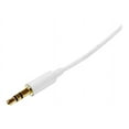 thumbnail image 2 of StarTech.com MU1MMMSWH 3.3 ft [1 m] 3.5mm Stereo Audio Cable - Male to Male, 2 of 2