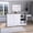 Multicolor, variant on Modern Rectangular Kitchen Island | Used in Dining Room | Particle Board Structure | Spacious Countertop for Food Preparation