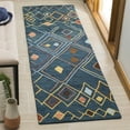 thumbnail image 2 of SAFAVIEH Suzani Lalia Southwestern Wool Area Rug, Dark Blue/Multi, 3' x 5', 2 of 6