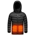 thumbnail image 6 of Maqroz Kids Heated Jacket Boys Girls Lightweight Electric Heated Coat Zip Up Hooded Puffer Jackets Teen Padded Down Jackets Thermal Quilted Toddler Winter Coats Usb Charging Washable, Sizes 4-15, 6 of 9